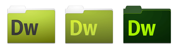 Adobe CS6 Folder-Icons