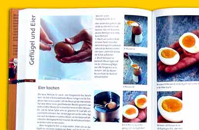 Kochbuch Thema Eierkochen