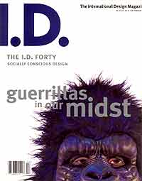 Titelbild ID-Magazine Februar 2001